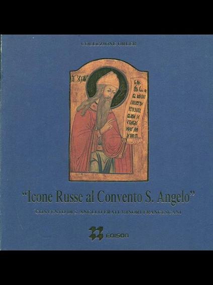 Icone russe al convento di S. angelo - copertina