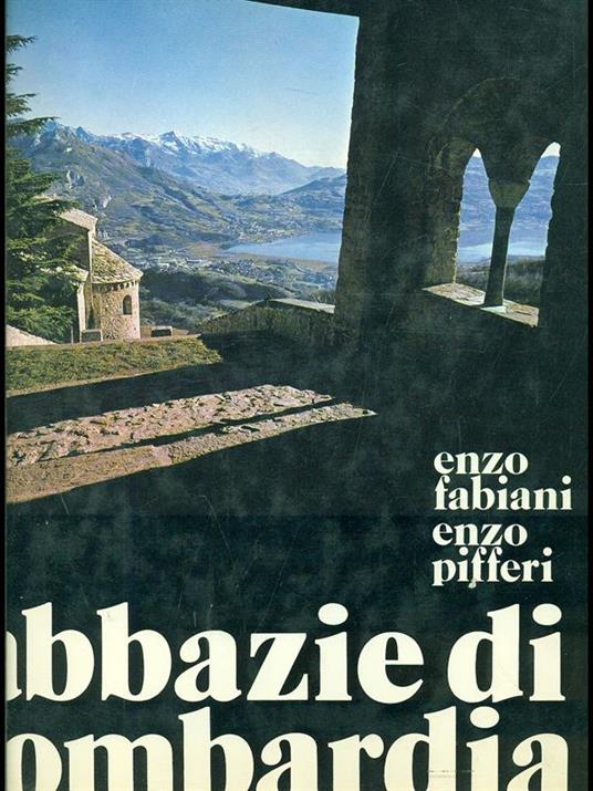 Abbazie di Lombardia - Enzo Fabiani - copertina