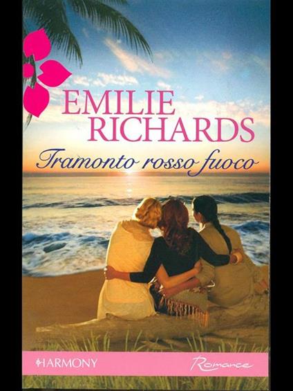 Tramonto rosso fuoco - copertina