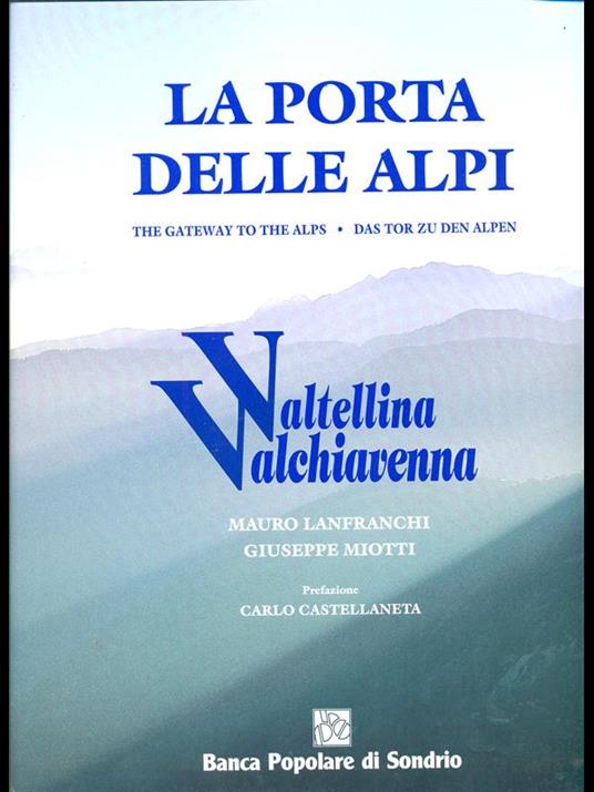 La porta delle Alpi  - Lanfranchi - copertina