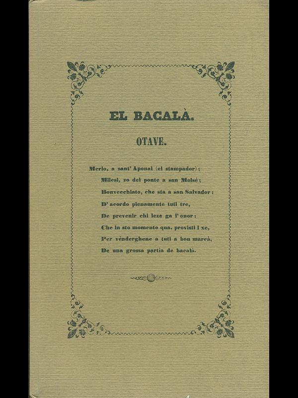 El bacalà Otave