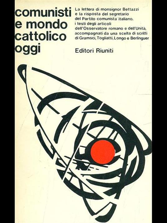 Comunisti e mondo cattolico oggi - Antonio Tatò - copertina