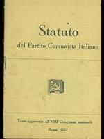 Statuto. approvato dall'VIII congresso nazionale