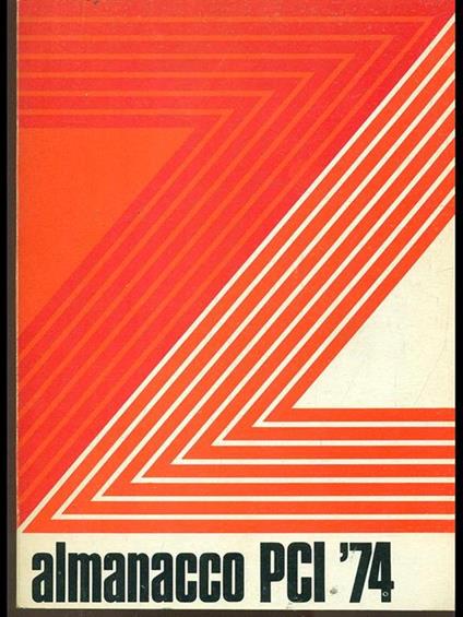 Almanacco PCI '74 - copertina