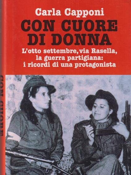 Con cuore di donna - Carla Capponi - copertina