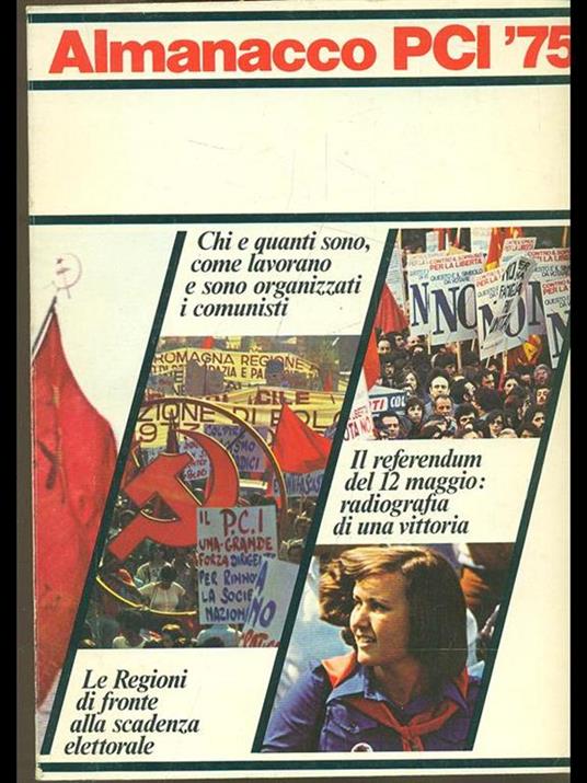 Almanacco PCI '75 - copertina