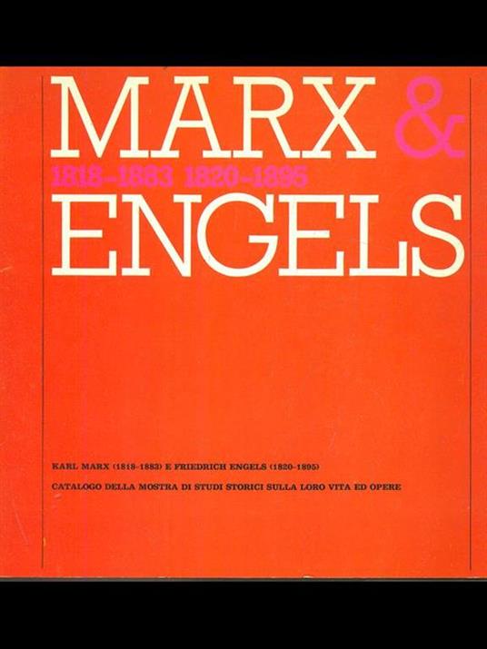 Marx & Engels - Friedrich Engels - copertina