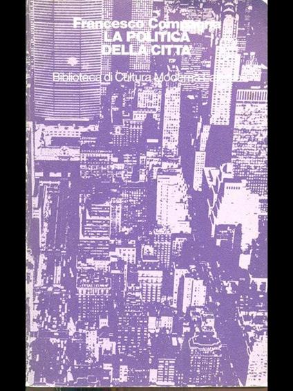 La politica della città - Francesco Compagna - copertina