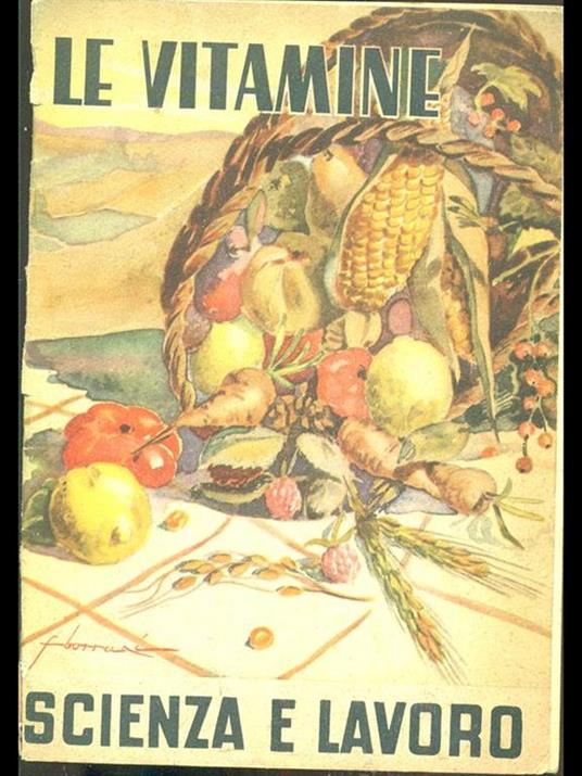 Scienza e Lavoro. Le vitamine - copertina