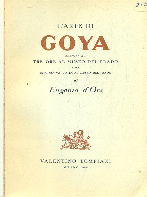 L' arte di Goya