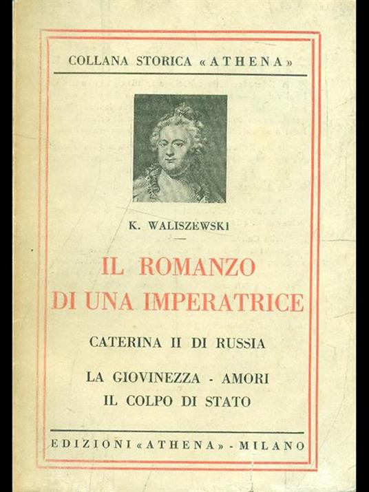 Il romanzo di una imperatrice - copertina