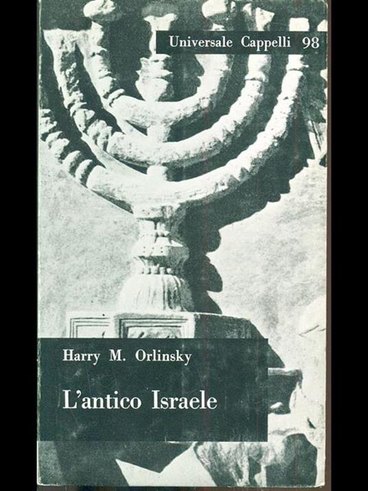 L' antico Israele - copertina