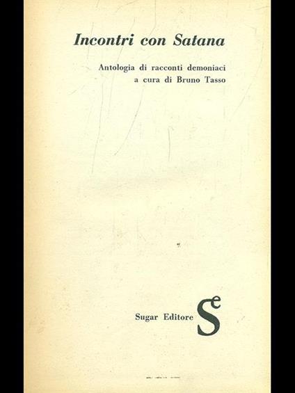 Incontri con Satana - copertina