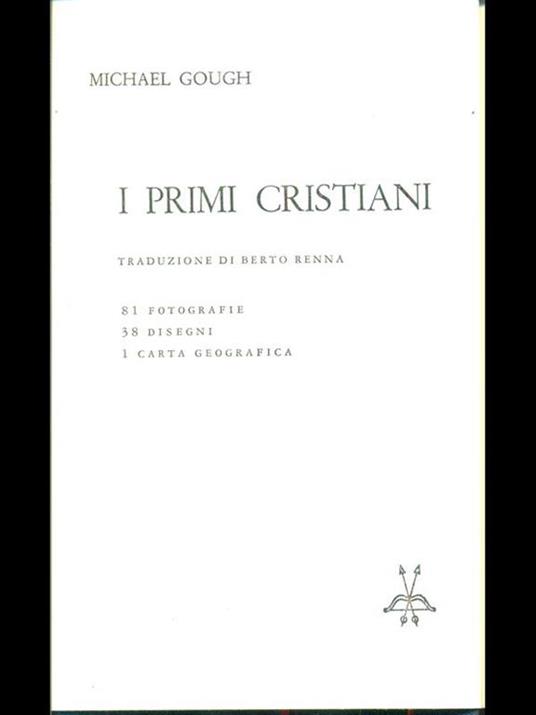 I primi cristiani - Michael Gough - copertina