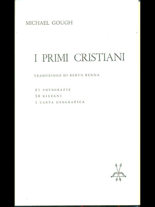 I primi cristiani