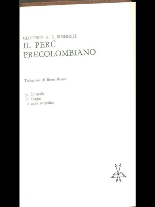 Il Perù precolombiano - copertina