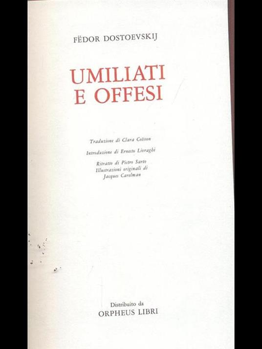 Umiliati e offesi