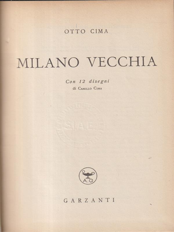 Milano vecchia