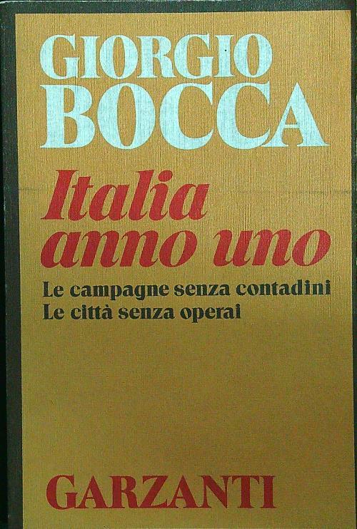 Italia anno uno