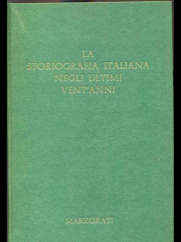 La storiografia italiana negli ultimi vent'anni II