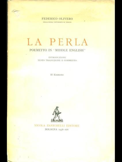 La perla - copertina