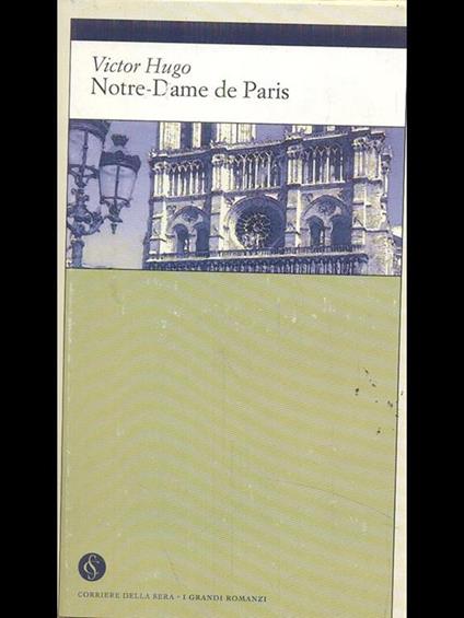 Notre-Dame de Paris - Victor Hugo - copertina