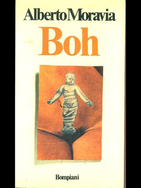 Boh - Alberto Moravia - copertina