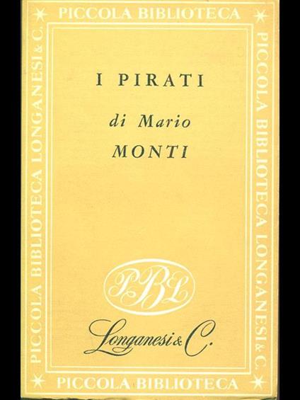 I pirati - Mario Monti - copertina