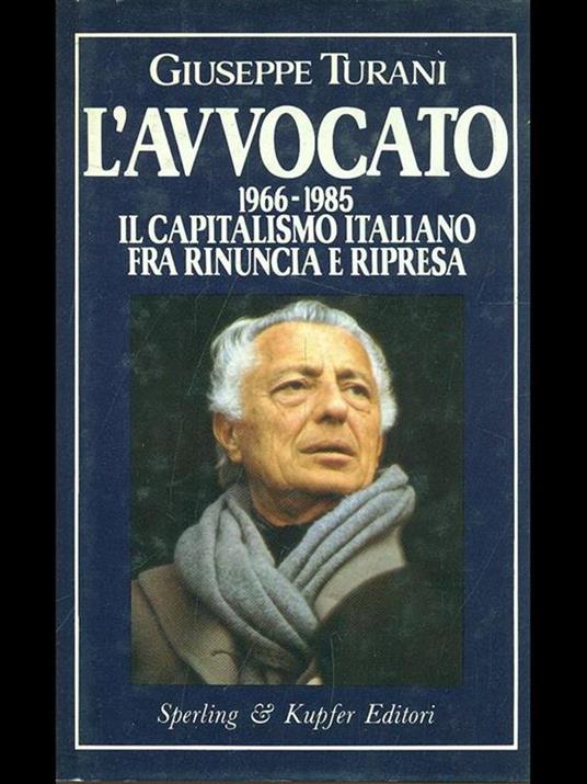 L' avvocato - Giuseppe Turani - copertina