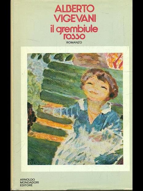 Il grembiule rosso - Alberto Vigevani - copertina