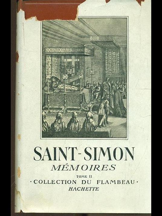 Memoires. Tome II - Louis de Saint-Simon - copertina