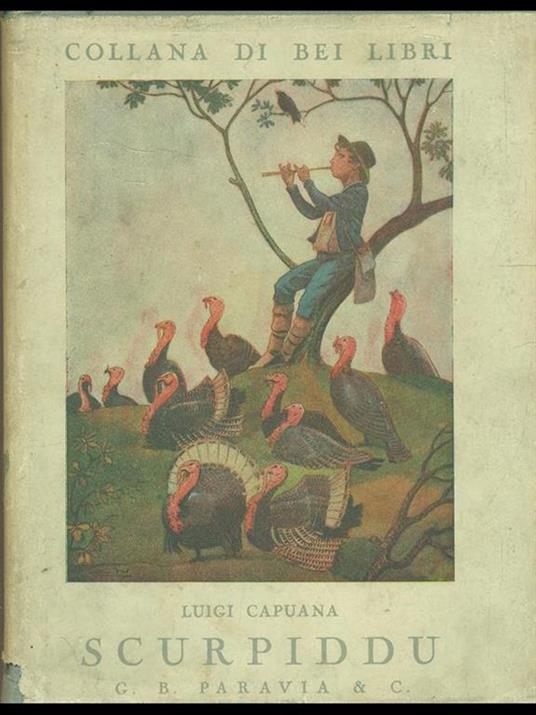 Scurpiddu - Luigi Capuana - copertina