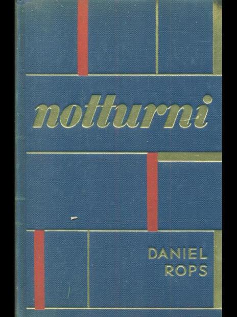 Notturni - Henri Daniel Rops - copertina