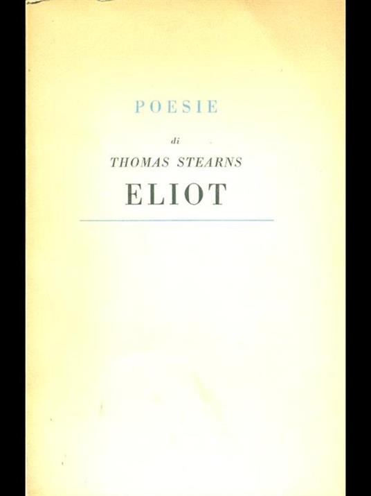 Poesie - copertina
