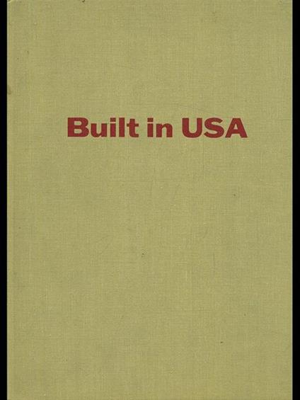 Built in USA - copertina