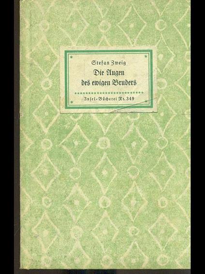 Die hugen des ewigen bruders - Stefan Zweig - copertina