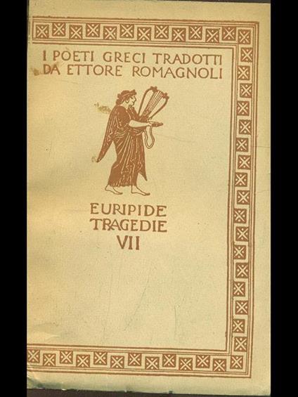 Tragedie VII - Euripide - copertina