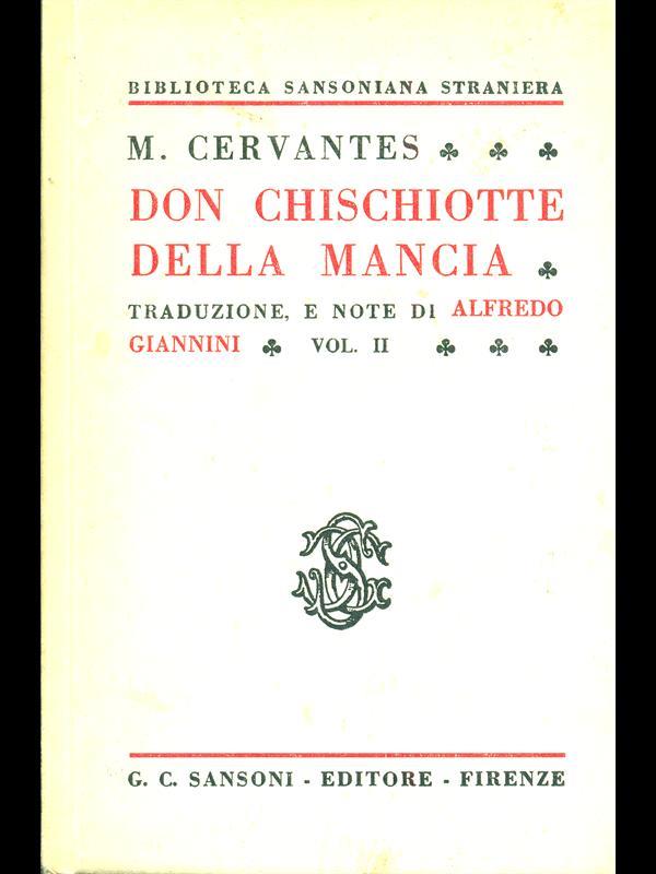 Don Chisciotte della Mancia II