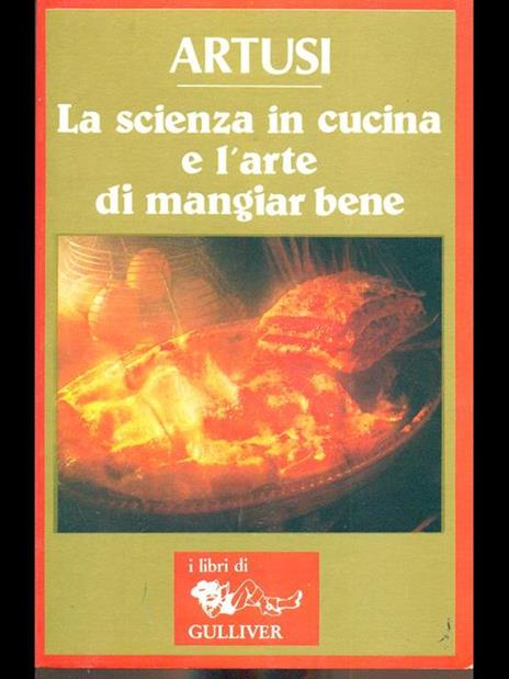 La scienza in cucina e l'arte di mangiar bene  - Pellegrino Artusi - copertina