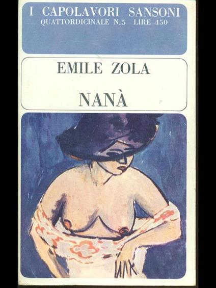 Nanà - Émile Zola - copertina