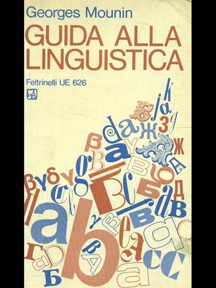 Guida alla linguistica - Georges Mounin - copertina