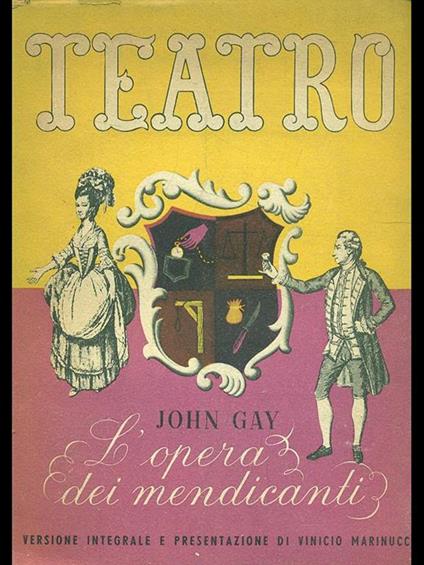 L' opera dei mendicanti - John Gay - copertina