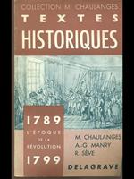 L' epoque de la Revolution 1789-1799