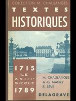 Le XVIII siecle 1715-1789
