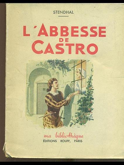 L' abbesse de Castro - Stendhal - copertina
