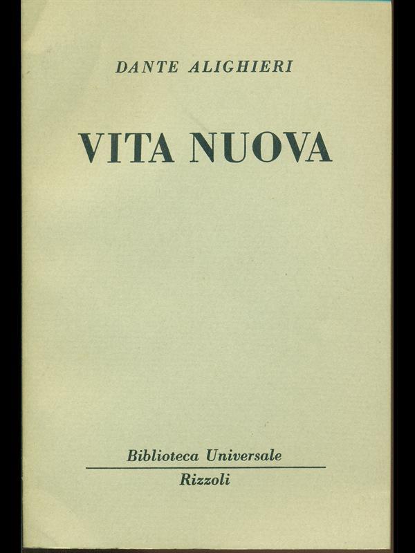 Vita nuova