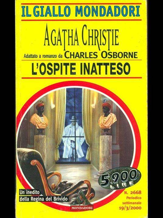 L' ospite inatteso - Agatha Christie - copertina
