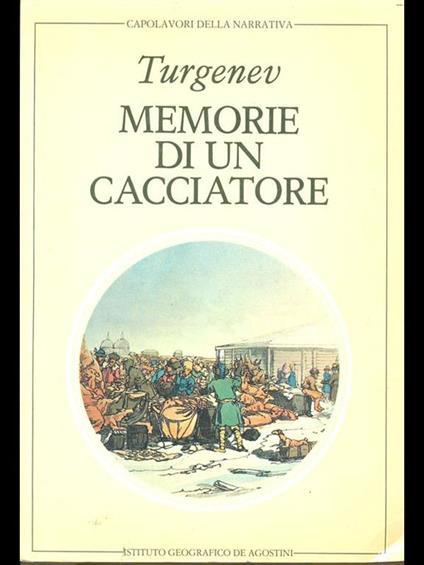 Memorie di un cacciatore - Ivan Turgenev - copertina