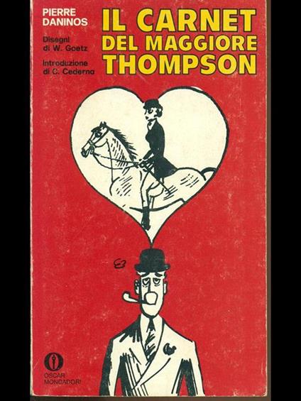 Il carnet del maggiore Thompson - Pierre Daninos - copertina