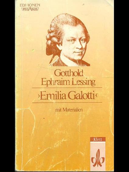 emilia Galotti - copertina